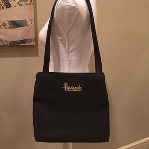 Harrod’s Knightsbridge | Black Shoulder Bag